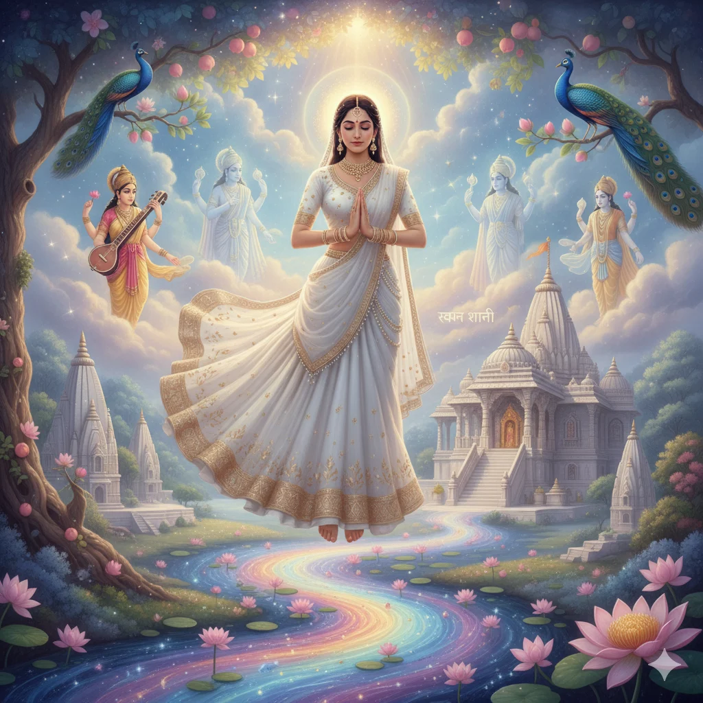 Wearing White Clothes in a Dream