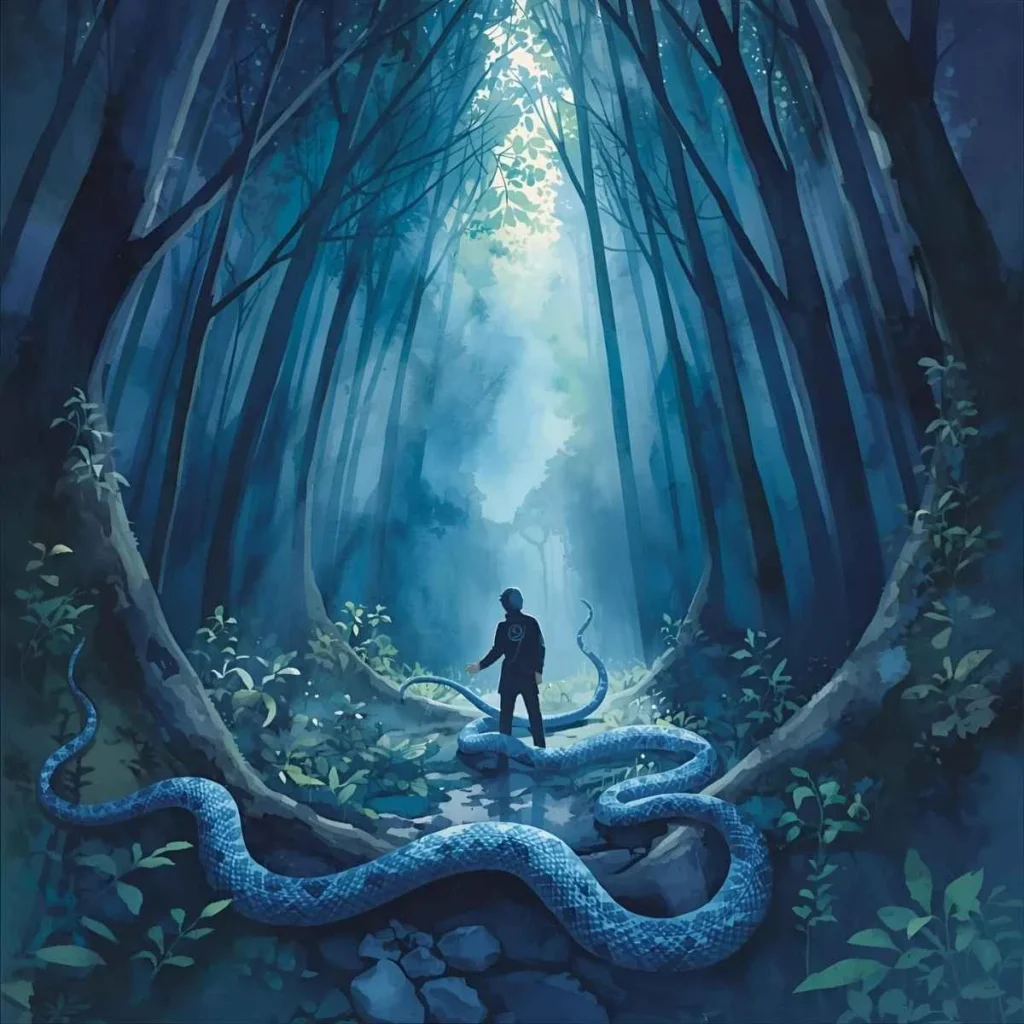 Dreaming About Blue Snake 