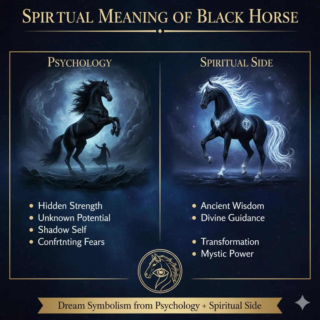 Dreaming About Black Horse Dream Meaning