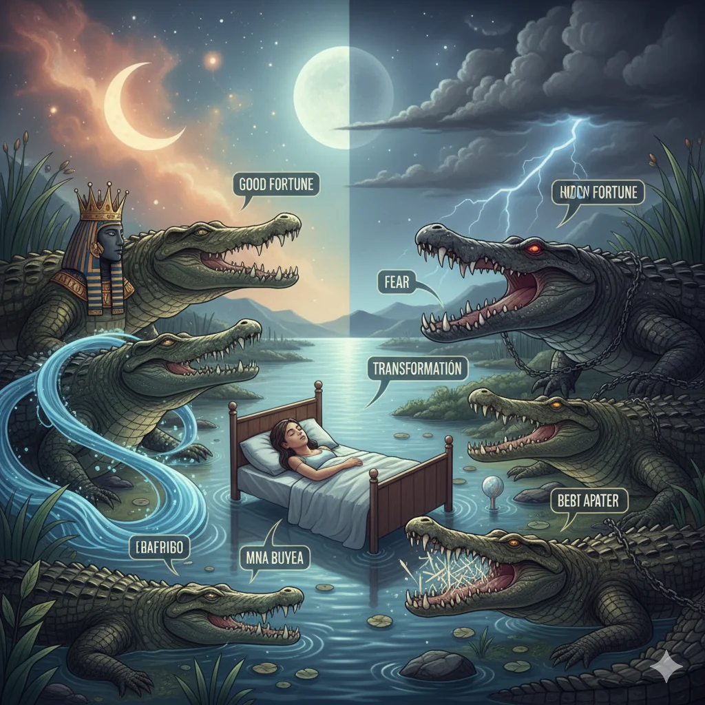 Dreaming About Crocodile in Dream Meaning