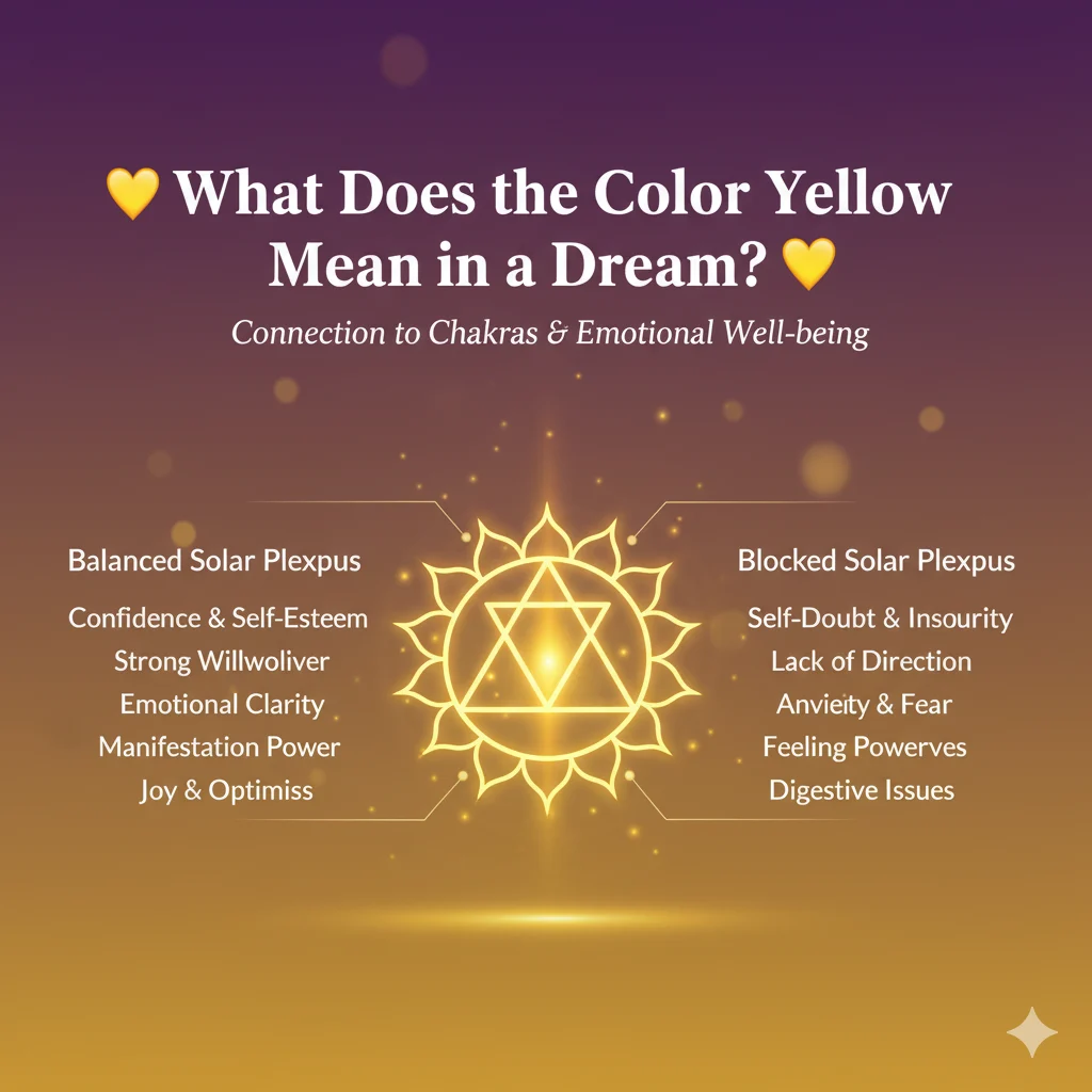 Dreaming About Yellow Dream Meaning