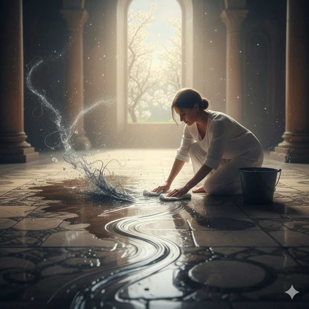 Spiritual Meaning of Cleaning in a Dream