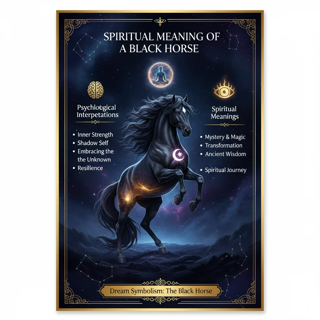 Dreaming About Black Horse Dream Meaning