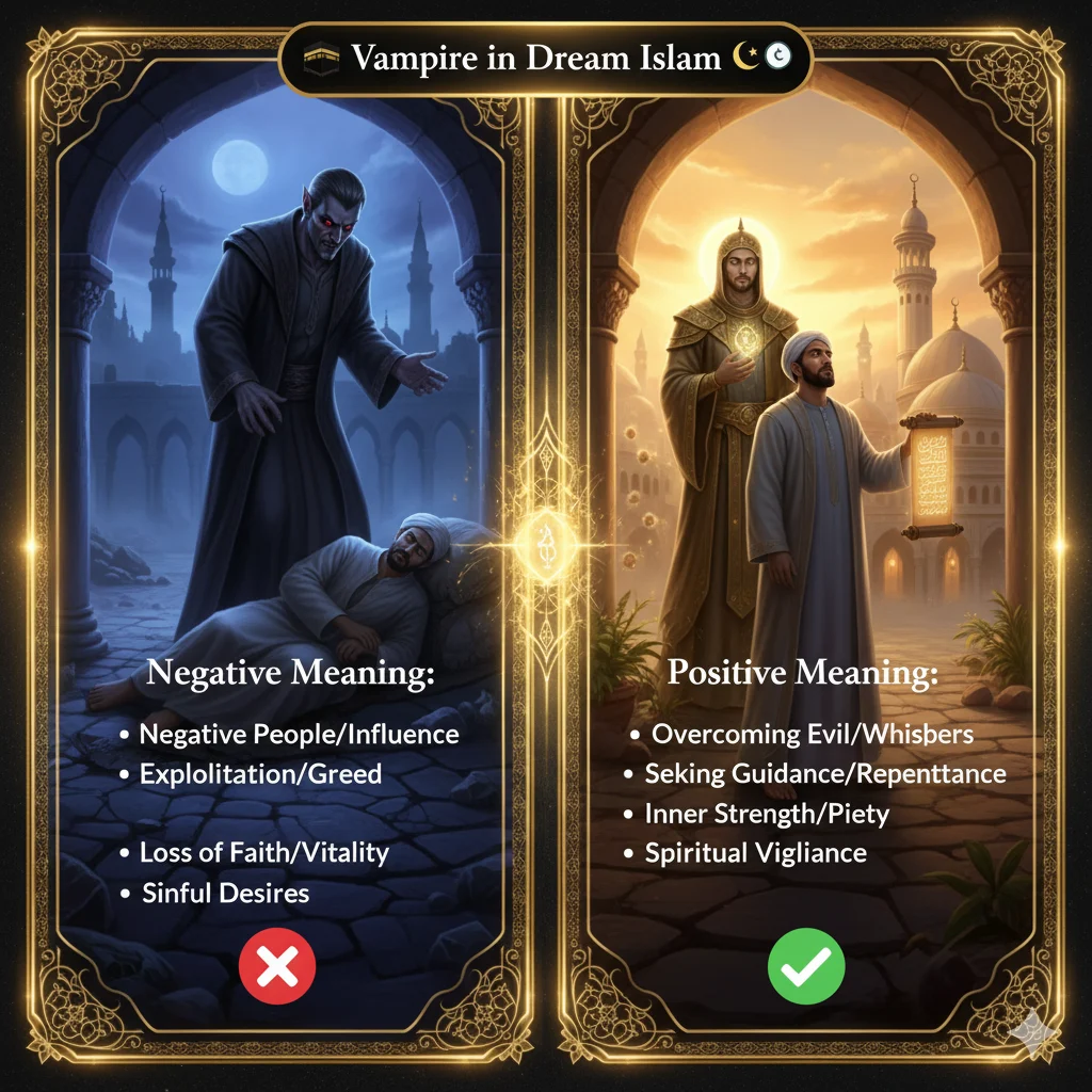 Spiritual Meaning of Dreaming About Vampire