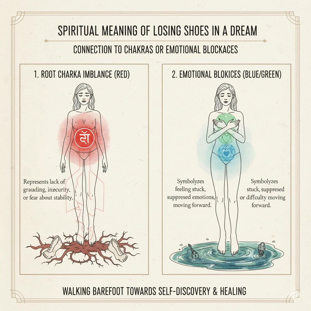 Spiritual Meaning of Losing Shoes in a Dream