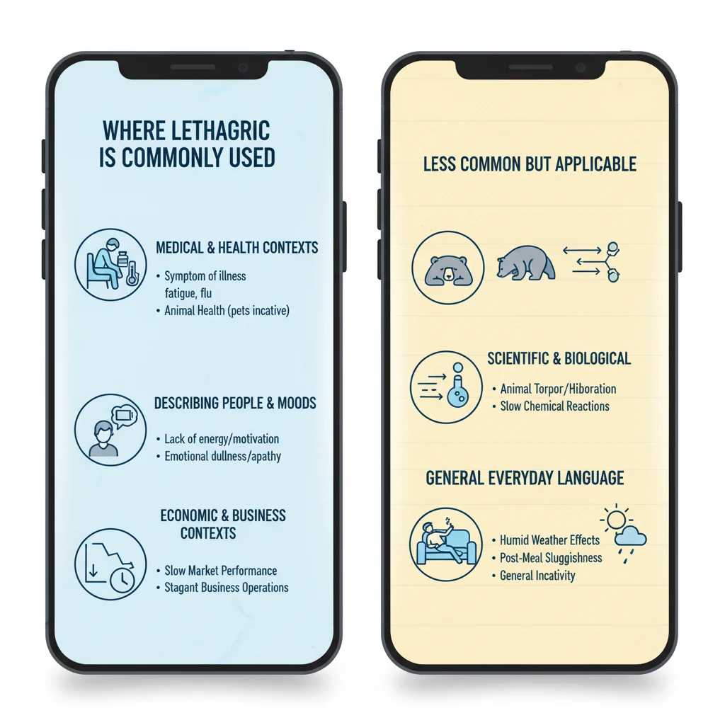 What Does Lethargic Mean