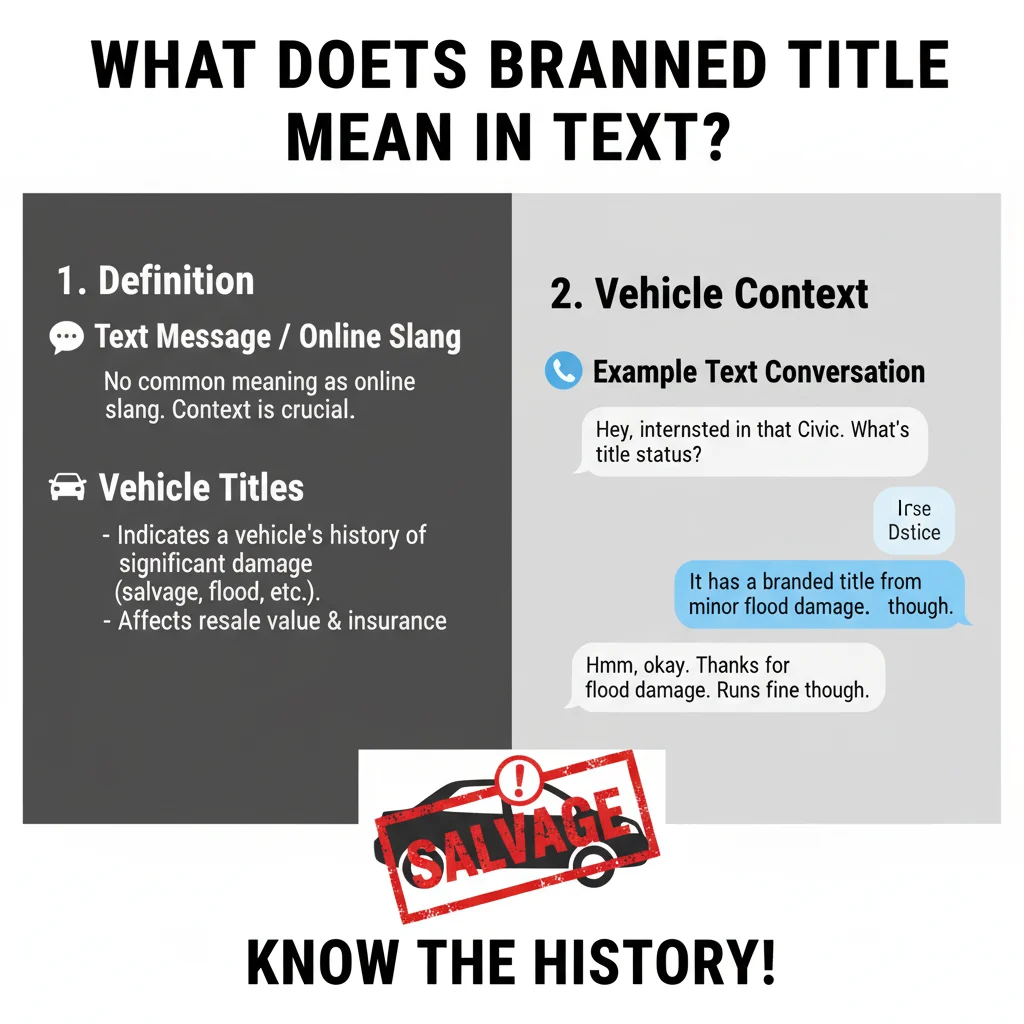 What Does a Branded Title Mean