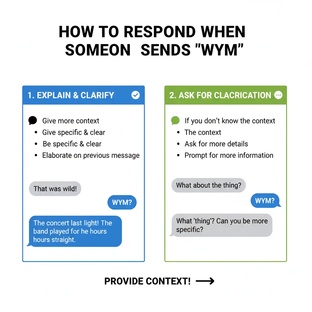 What Does WYM Mean in Text