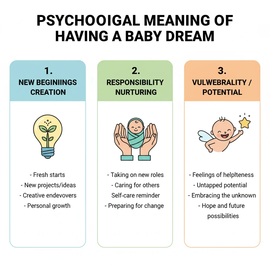 having a baby dream meaning