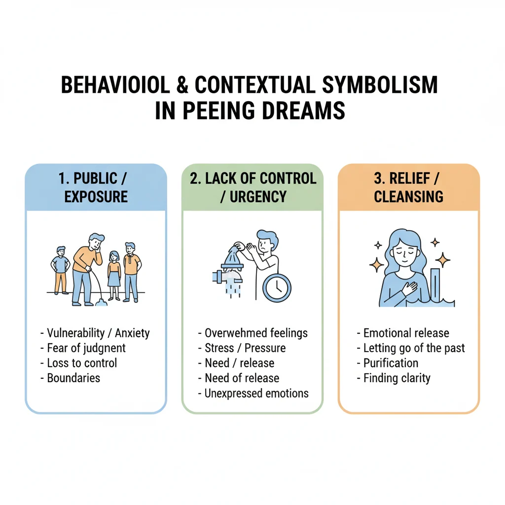 Peeing in Dream Meaning