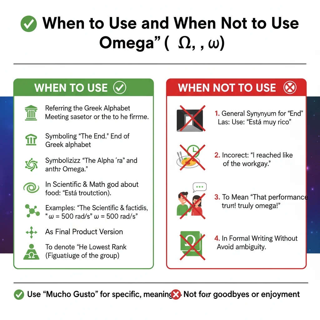 What Does Omega Mean