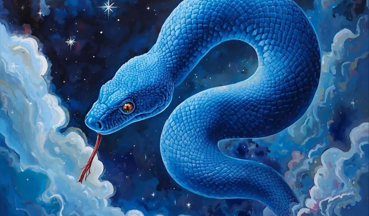 Dreaming About Blue Snake