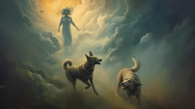 Spiritual Meaning of Dogs Chasing You in a Dream