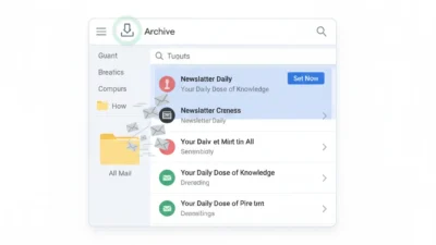 Archive Mean in Gmail
